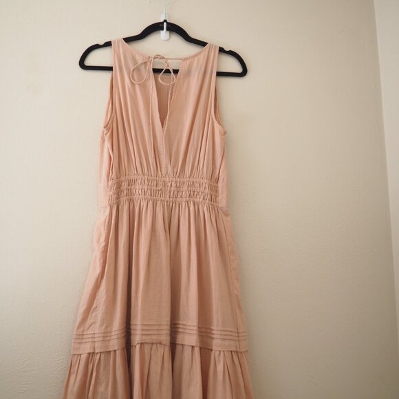 Pampelone Perle Cotton Sleeveless Midi Dress sz S - Picture 11 of 12